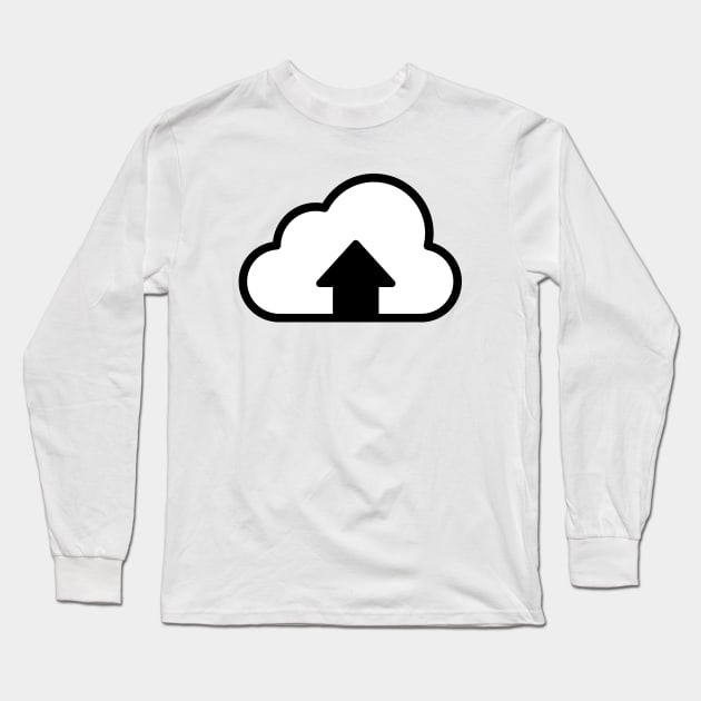 Cloud Upload Logo Long Sleeve T-Shirt by AustralianMate